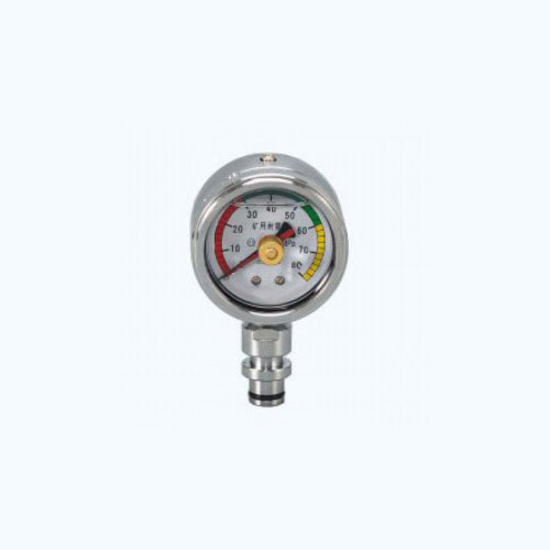 BZY60 DN10 80MPa矿用双针耐震压力表
