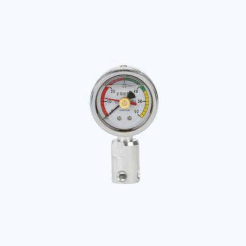BZY60 母KJ 60MPa矿用双针耐震压力表