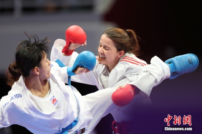 杭州亚运会空手道收官战：中国台北谷筱霜夺金