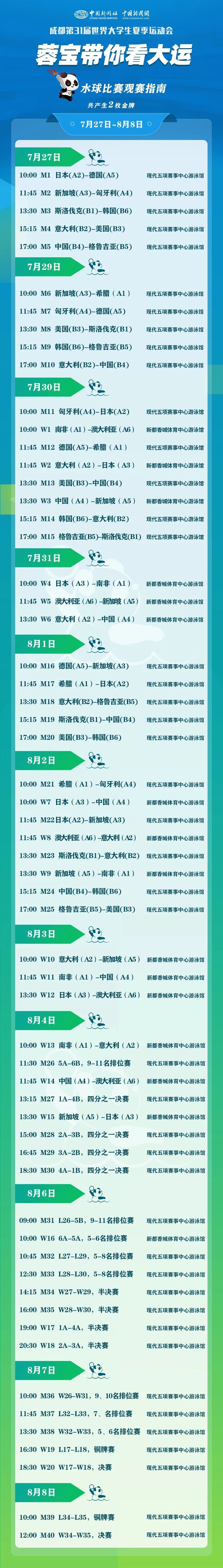 蓉宝带你看成都大运会权威观赛指南与门票购买